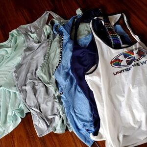Lot Of 6 Under Armour Tops XL